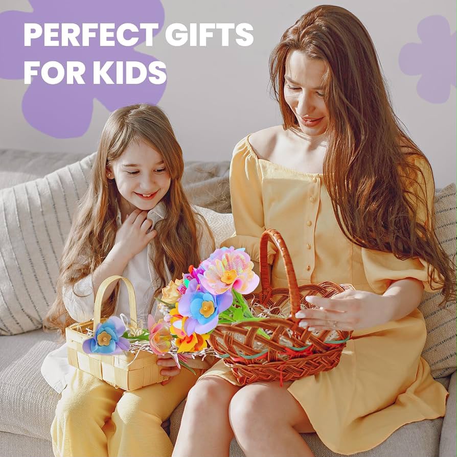 windpaint DIY Fabric Flower Bouquets Toys Accessories, DIY Craft Kits Flowers Accessories for