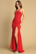 Lace Shoulder Straps Sweetheart Mermaid Dress