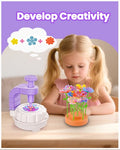 windpaint DIY Fabric Flower Bouquets Toys Accessories, DIY Craft Kits Flowers Accessories for