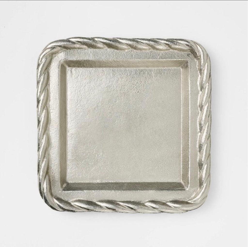 Catchall Tray Silver - Threshold™ designed with Studio McGee