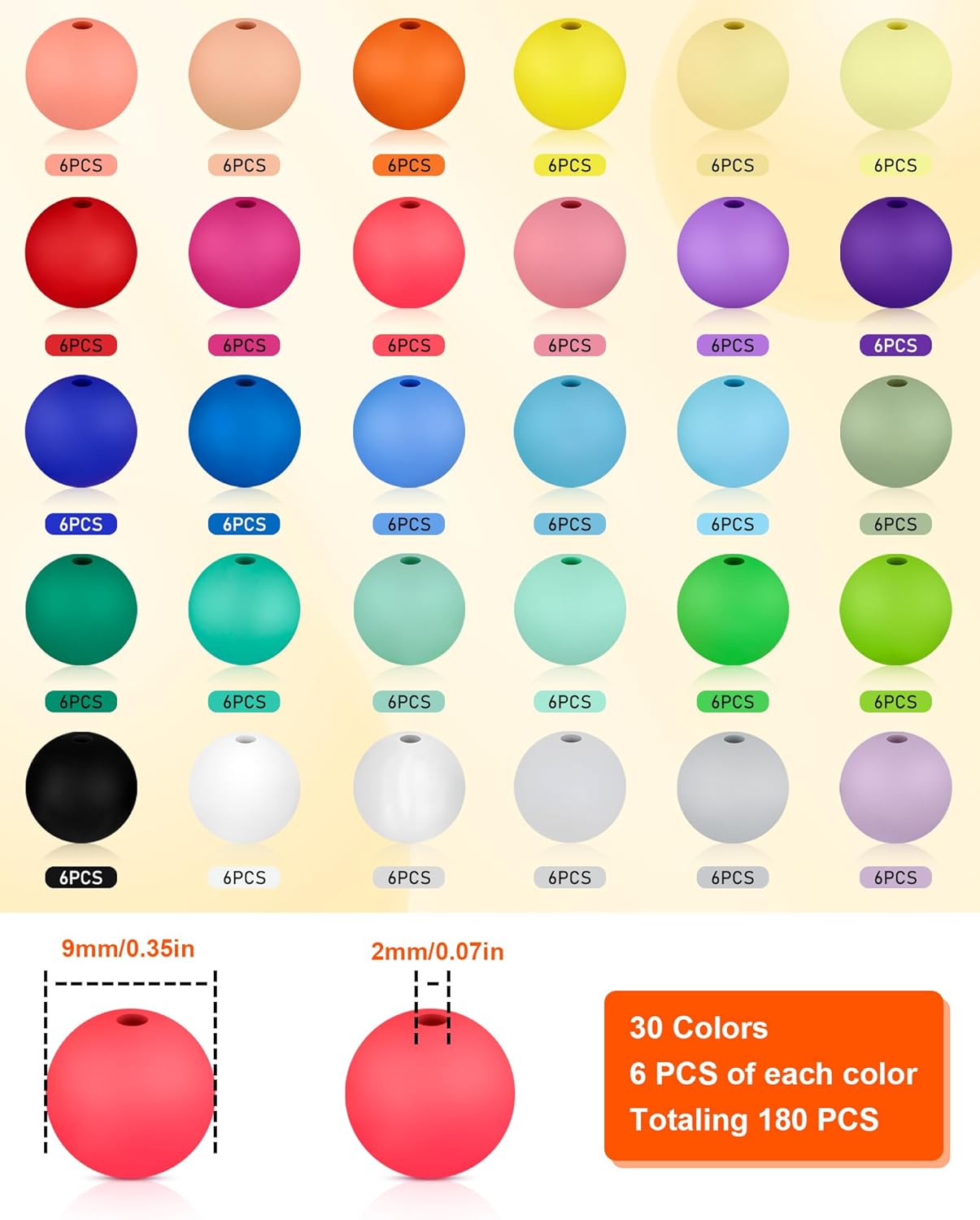 Silicone Beads
