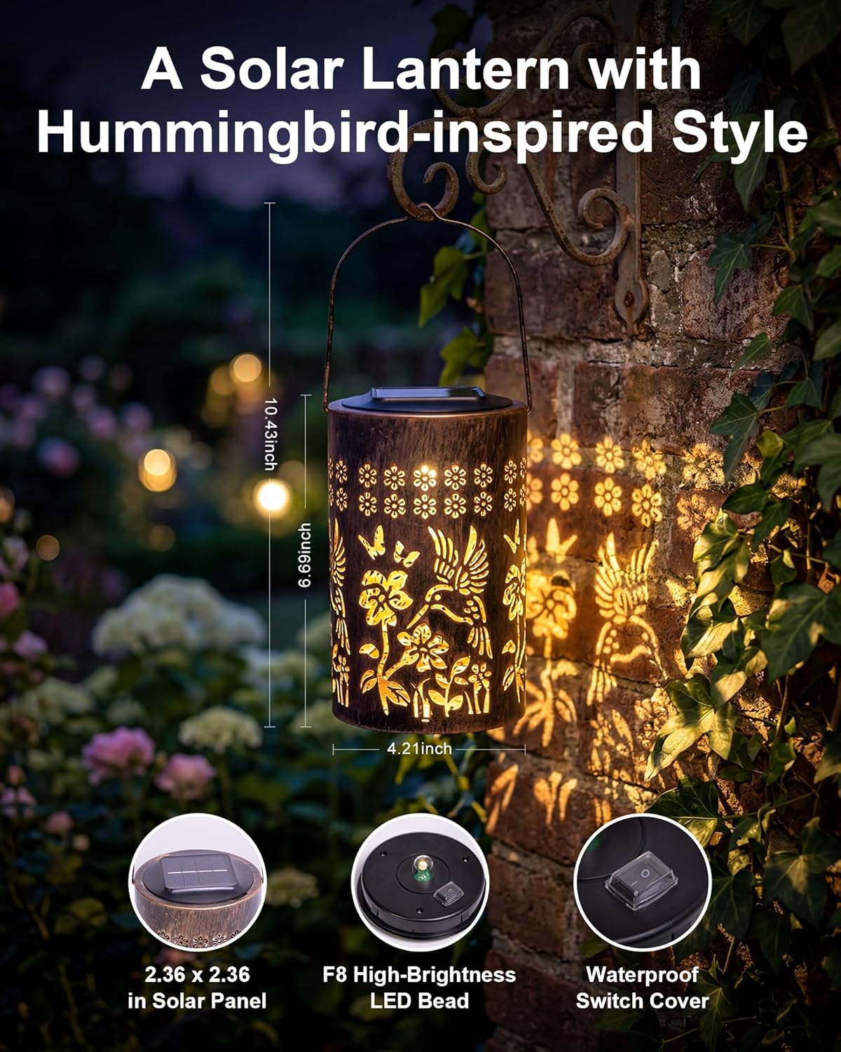Solar Lanterns Outdoor Waterproof